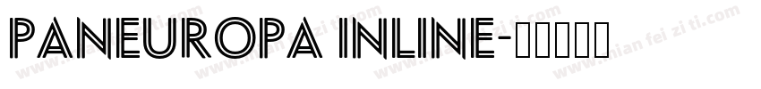 Paneuropa Inline字体转换